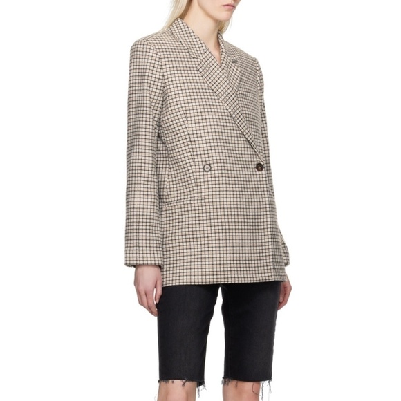 FRAME DENIM Black Bermuda Shorts Le Vintage Raw Edge Cut Offs 5-Pocket Dungaree - Picture 12 of 14